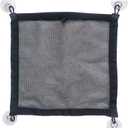 Car Storage Net Bag Phone Car Mesh Net Holder RV Storage Boat Cargo Pocket Suction Cup Window Hanging Bag Hat for RV, SUV, Pickup Truck, Etc (free size, Black)