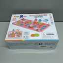 Logic Road Builder Games Toys: STEM Toys for 4 Year Old Kids, Montessori Board Game Brain Teaser Puzzles Preschool Learning Activities Educational Toy for Toddler Ages 3 5 6 7 8-12 Gifts(Pink 32PCS)