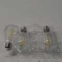 Brightever 3-Pack Vintage LED Edison Bulbs 60W Equivalent, 6W ST58 5000K Daylight White Antique LED Filament Bulbs, E26 Medium Base, Clear Glass Style for Home and Commercial, Non-dimmable (4 Count (Pack of 1))