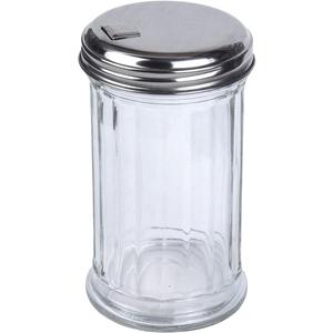 BNYD Glass Sugar Shaker Dispenser Pourer, 5.5 inch