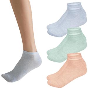 3 x Sunm Boutique Ankle Socks for Women (M)