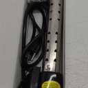 Immersion Water Heater with 304 Stainless Steel Cover Intelligent Temperature Control and Digital LCD Thermometer Electric Portable Bucket Heater Heat 5 Gallons of Water in Minutes 1500W