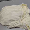 7.2FT Elastic Round Backdrop Cover with Buckles  Balloon Arch Decoration Cover for Weddings, Birthdays & Event Celebrations (Ivory)