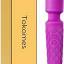 Personal Wand Massager, Power Wand Wireless Rechargeable Handheld Vibrating Massager, Body Massaging for Woman Back Neck Muscle Aches