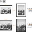 upsimples 16x22 Picture Frame, Wall Decor Poster Frames, Black 1 Pack