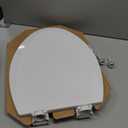 Bemis 1500EC 390 Lift-Off Wood Elongated Toilet Seat, Cotton White (Pack of 1)