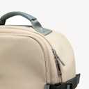 NEWBELLA 17L Laptop Backpack for Women - Water Resistant College Backpack with Multiple Pockets, Ergonomic Support for School, Work, Travel (Beige 11.22"*16.54"*5.71")