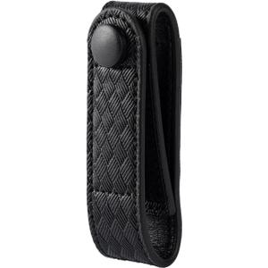 TACNEX Handcuff Strap w/Snap Closure Cuff Holder Nylon Keeper Chain/Hinged Cuffs Carrier Quick Release Clip Hook for ASP Handcuff 1.75"/ 2"/2.25" Duty Belt Law Enforcement Police Sheriff Security