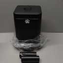 Kopuncare Dog Poop Trash Can Outside, 5L/ 1.3Gal Metal Dog Waste Trash Can with Lid, Foot Pedal, Pet Waste Container with 40 Bags, Poop Bucket with Lid Soft Close for Pet, Black