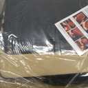 Car Seat Covers Full Set, Leather Seat Covers for Cars, 5 Pcak Breathable Seat Cover, Suitable for SUV/Truck/Sedan/Automotive (Black)