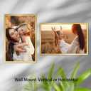Giftgarden 11x17 Picture Frame Gold, 11 by 17 Thin Poster Photo Frame for Wall Display, Single