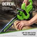 Electric Chainsaw Cordless, 12" Electric Chain Saws, 20V Battery Power Chain Saw, Mini Cordless Chainsaw with 4.0Ah Battery and Charger