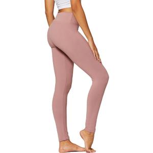 Conceited Women’s Leggings - High Waisted - Soft - Casual - Dusty Pink - Large - X-Large