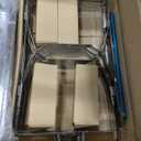 Chafing Dishes for Buffet, 4 Pack 8QT Chafers and Buffet Warmers Sets for Parties, Catering, Weddings, Christmas, Events Serving, Silver