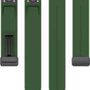 26mm 22mm 20mm QuickFit Watch Band Compatible with Garmin Fenix 8 7 6 5 3 hr 6s 5s 6x 5x Forerunner 935 945 965 Magnetic Silicone Watch Band for Garmin Instinct Approach MARQ Descent Quatix Epix Pro (Army Green)