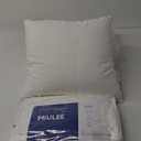 MIULEE Pillows Inserts, Pack of 4 18x18 Inch 100% Virgin Microfiber Filling Throw Pillows for Bed Couch Sofa