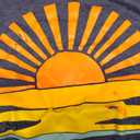 Womens Sunshine Graphic Tank Top Summer Beach Tops Casual Hawaiian Shirts Dark Blue,M