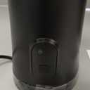 Milk Frother, 4-in-1 Electric Milk Steamer, 350ml/11.8oz Automatic Frother Machine for Coffee, Warm and Cold Foam, Temperature Control for Latte, Cappuccino, Hot Chocolate (Black)