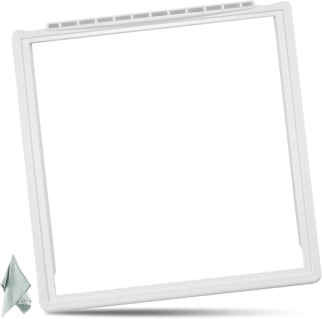 UPGRADED 241969501 Shelf Frame Without Glass Refrigerator Compatible with Fri.gi.daire Shelf Replacement Parts LFSS2612TF0 FGHS2631PF4A FFSS2615TS0 LFSS2612TF4 AP4433007 EAP2363832 BY AMI PARTS, Size 17.5x18.5 inches