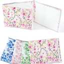 4Pcs 2026 Mahjong Card Sleeve, Fit Large Print Size(6 1/8”x4 3/4”), Chinoiserie Print Mahjong Card Protector, Soft Scorecard Cover Holder Mahjongs Accessories for Friends Gathering Gift(Multicolor)
