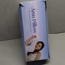 Jaxmoon Side Sleeper Pillow for Shoulder Pain Relief, Rotator Cuff Pillow With Arm Channels for Shoulder & Neck Support, Knee Pillow for Adults Between Legs, Ergonomic Memory Foam Pillow, Cream White,
17.7 inches x 21.2 inches