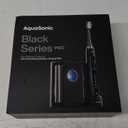 Aquasonic Black Series PRO  Ultra Whitening Toothbrush w UV Sanitizing Base  5 Modes & Smart Timers  Premium Travel Case  Power Toothbrush  ADA Approved Toothbrush