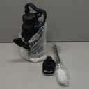 Insulated Water Bottle 32 oz, Triple Wall Vacuum Stainless Steel (Cold for 48 Hrs, Hot for 24Hrs), Leak Proof & Non-BPA, 32oz Hydro Water Flask with Paracord Handle & Straw Spout Lids (Indigo/Black)