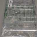 IEEK 2 Pack Stackable Wine and Water Bottle Holder Free-Standing Fridge Wine Bottle Organizers Clear Plastic Water Bottle Holder for Cabinet,Refrigerator,Pantry,Kitchen Countertops,Holds 8 Bottles