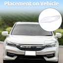 Headlight Lens Cover for Honda Civic 2006-2011 No.33151SNAA02 Front Left Headlight Headlamp Lense Clear Lens Cover Clear 1pc