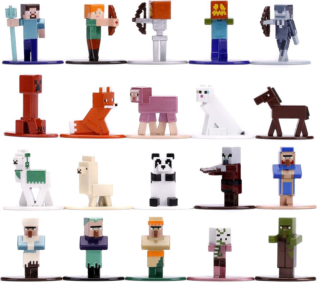 Minecraft Nano METALFIGS 20 PK W3