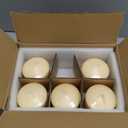 Candle Charisma Ivory Pillar Candles Bulk Pack of 6  (3x3 Inch) Long-Lasting 50-Hour Burn, Dripless & Smokeless  Perfect for Hassle-Free Decor at Weddings, Fall Table Centerpieces & Special Events
