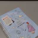 Monolike Olly Molly A5 Line Spiral Notebook, Perfect day - Hardcover 5.83 x 8.27inch 128 Page