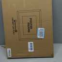 12x17 Picture Frame, 12 x 17 Black Wood Style(12x15 Mat, 1 Pack), 12X17 in