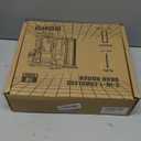 Cordless 2" Brad Nailer Compatible with Dewalt 20V Battery (No Battery), 2-in-1 Electric Nail Gun/Staple Gun, 18 Gauge Nail Gun Battery Powered with 1000 Nails for Wood Carpentry