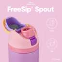 Owala Disney Princess FreeSip Insulated Stainless Steel Water Bottle with Straw for Sports and Travel, BPA-Free Sports Water Bottle, 24 oz, Rapunzel