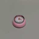 Zassenhaus Magnetic Retro Kitchen Timer, Classic Mechanical Cooking Timer (Pink)