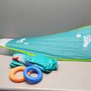 SwimSchool Infant Baby Pool Floats, Free Swimming, Super Buoyant  Ages 6-24 Months  Multiple Colors/Styles  Adjustable Canopies and Seats, Splash & Play Baby Floaties (Splash Mat w/Backrest with Canopy)