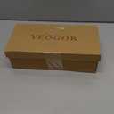 YEOGOR Women's Ballet Shoes Comfortable Slip on Round Toe Flat Casual Shoes for Walking, Driving, Dressy (6.5, Navy)