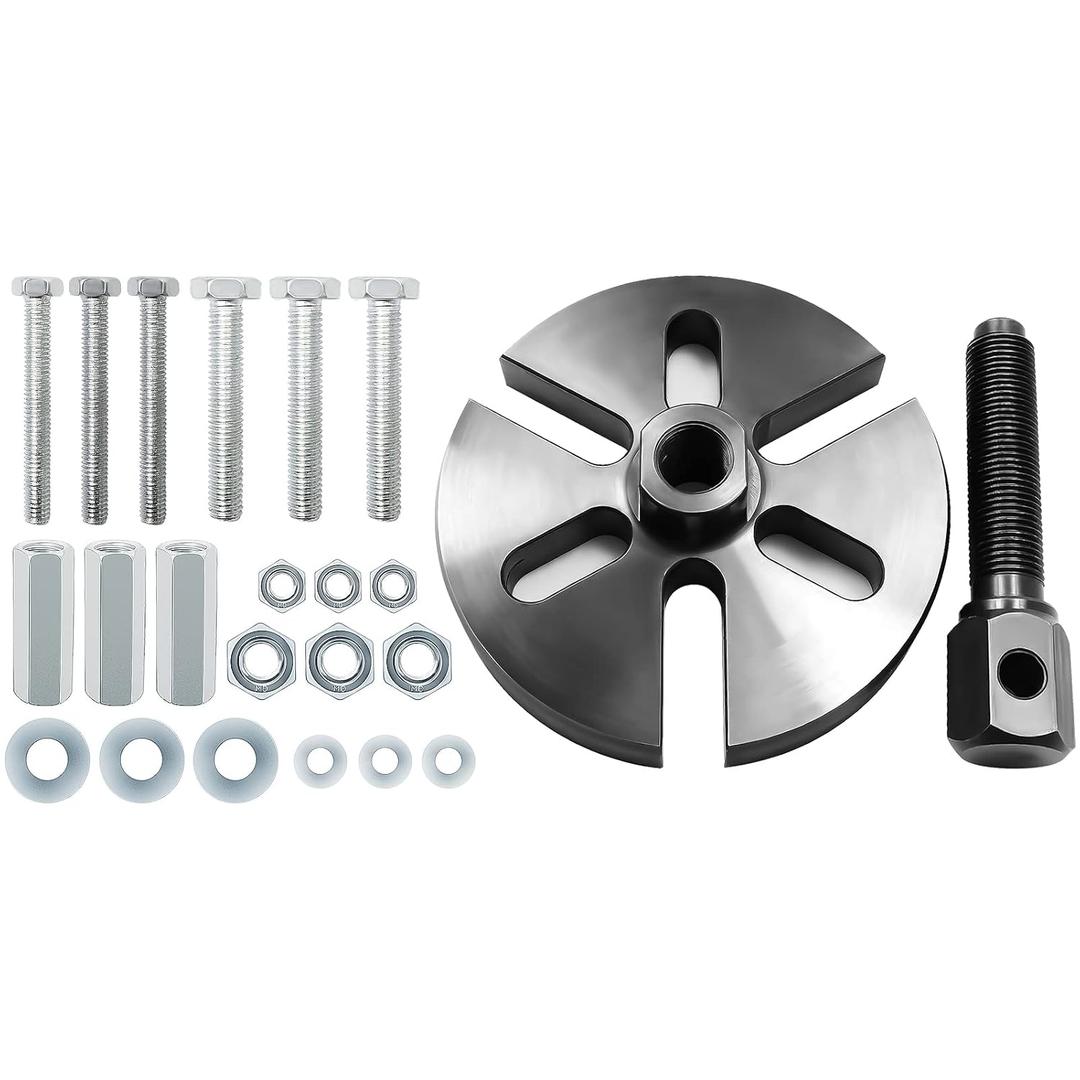 Universal 6 Hole Flywheel Rotor Magneto Puller Tool PP3072 Replacement for Suzuki RM80 RM85 0.2 inch 5mm Diameter and 0.24 inch 6mm Bolts ATV Snowmobile