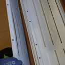 IRIS USA Plastic Storage Shelves |Made in USA| 48"H x 24"W x 12"D - White