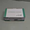 CHGAOY Ultrasonic Jewelry Cleaner, 50KHz Cleaner Machine with 3 Timer Modes, 22oz 304 Stainless Steel Tank, Sonic Machine for All Jewelry Glasses Rings Coin Retainers Watch Strap Dentures, White