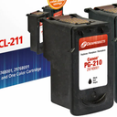 Data Products Remanufactured Inkjet Cartridges Canon PG-210/CL-211 Combo Pack