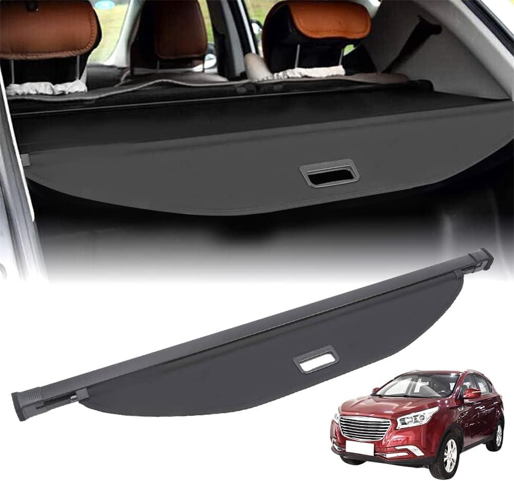 Vesul Retractable Cargo Cover Compatible with Hyundai Santa Fe Sport 2015 2016 2017 2018 Security Shade Shield Tonneau Cover Anti-Peeping Luggage Privacy Screen Not for Santa Fe