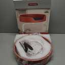 Cat Desk Bed Large Perch Nest with Teaser Easy Install,Space Saving Mount Design,Sturdy Frame,Removable Cushion,Clamp Desktop Attachment Hammock for Home Office,Side Table(White and Coffee)