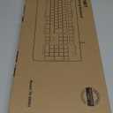 TECKNET Gaming Keyboard, USB Wired Computer Keyboard, 15-Zone RGB Illumination, IP32 Water Resistance, 25 Anti-ghosting Keys, All-Metal Panel (Whisper Quiet Gaming Switch) (Black)