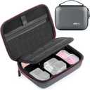 FiTSTILL Carrying Travel Storage Case for DJI Action 5 Pro/4/3/2,Go Pro Hero 13/12/11/10/9/8/7/6/5/Hero 4K,MAX2/MAX360 2025,insta 360 X5 X4 X3,GO Ultra,AcePro2/AcePro,DIY Large Capacity Accessory
