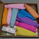 Fullhawl 3D Amazing Things Happen Here Bulletin Board Decorations Flower Classroom Themes Decor Sets Welcome Back to School Inspirational Colorful Rainbow Bulletin Board Cutout Letter Border (Floral)