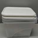 Hoolerry 2 Pcs 2 Gallon Beverage Drink Dispenser for Fridge, Plastic Liquid Drink Juice Container with Spigot Cold Lemonade Pitcher Iced Water Jug for Outdoor Indoor Parties