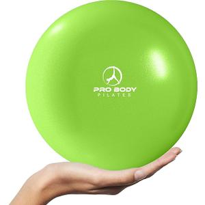 ProBody Pilates Yoga Ball - Exercise Balls, Various Sizes, for Stability, Pregnancy, Workout & Physical Therapy (XS: 9" (23 cm), Lime)