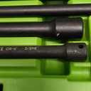 18-piece Impact Socket Extension Set Tools, Swivel Universal Joint, Deep 1/4", 3/8", 1/2" Drive Socket Adapter, Extension Bar, 3 Ratchet Coupler, CR-V Steel Alloy Corrosion-Resistant Mechanic Tools